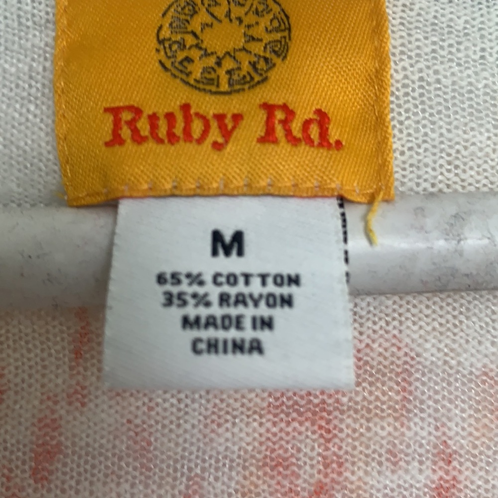 Ruby Rd. Cardigan Tunic Long Sweater - Picture 5 of 7